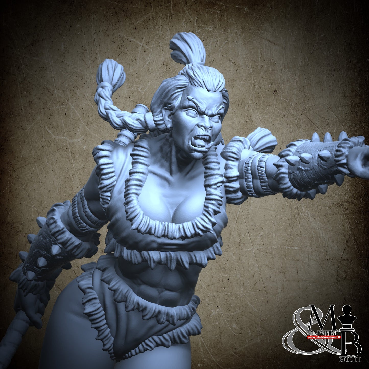 Druutha the orc huntress - Druutha
