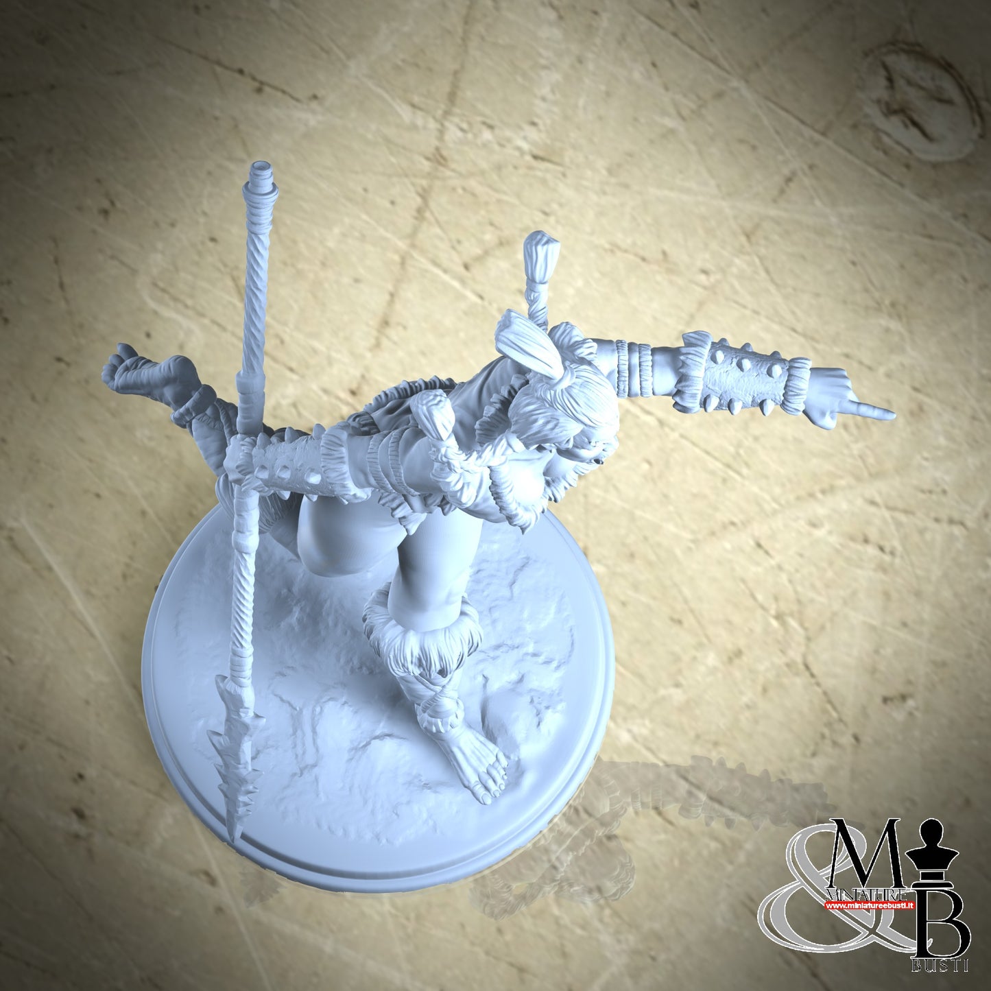 Druutha the orc huntress - Druutha