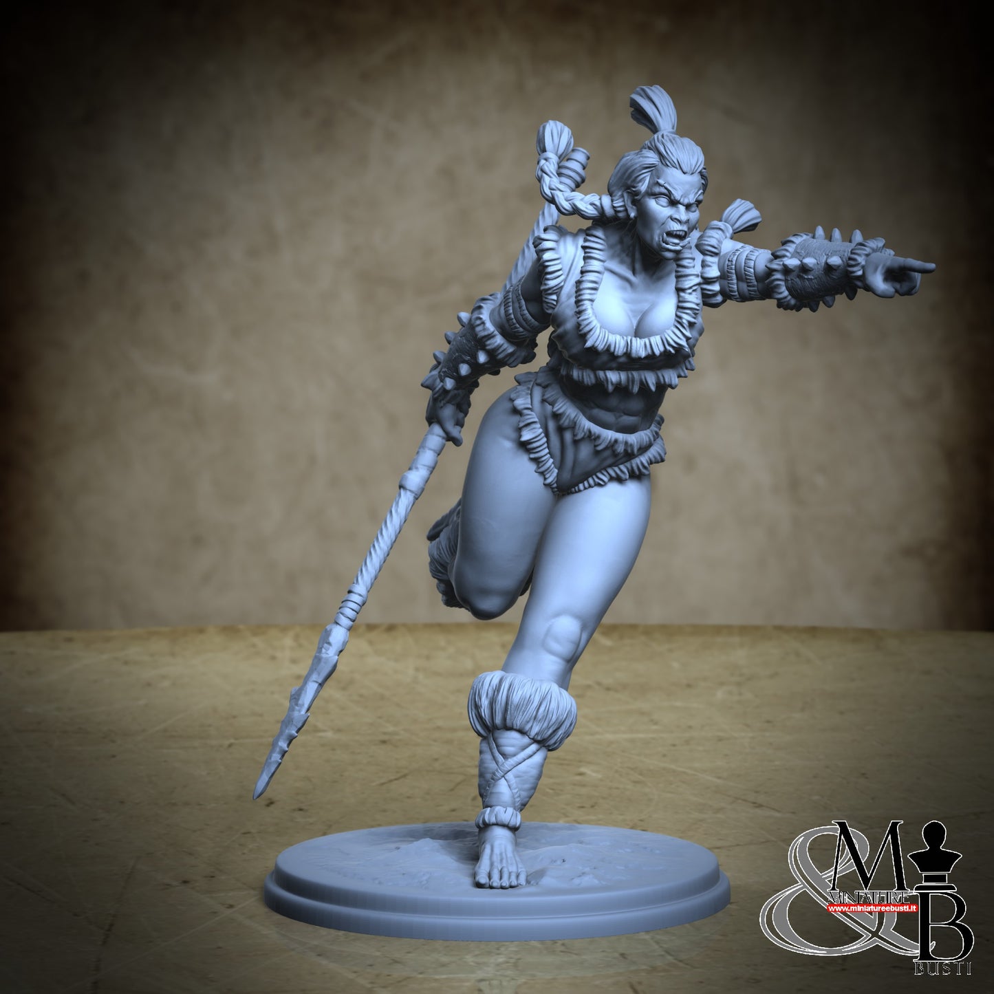 Druutha the orc huntress - Druutha