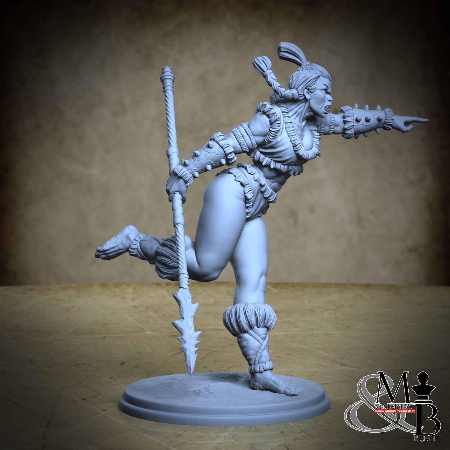 Druutha the orc huntress - Druutha