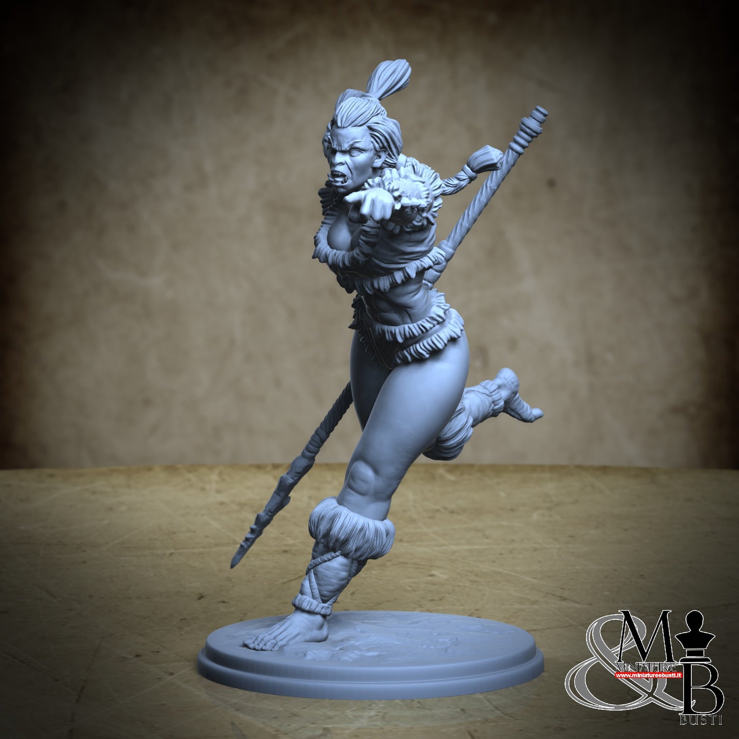 Druutha the orc huntress - Druutha