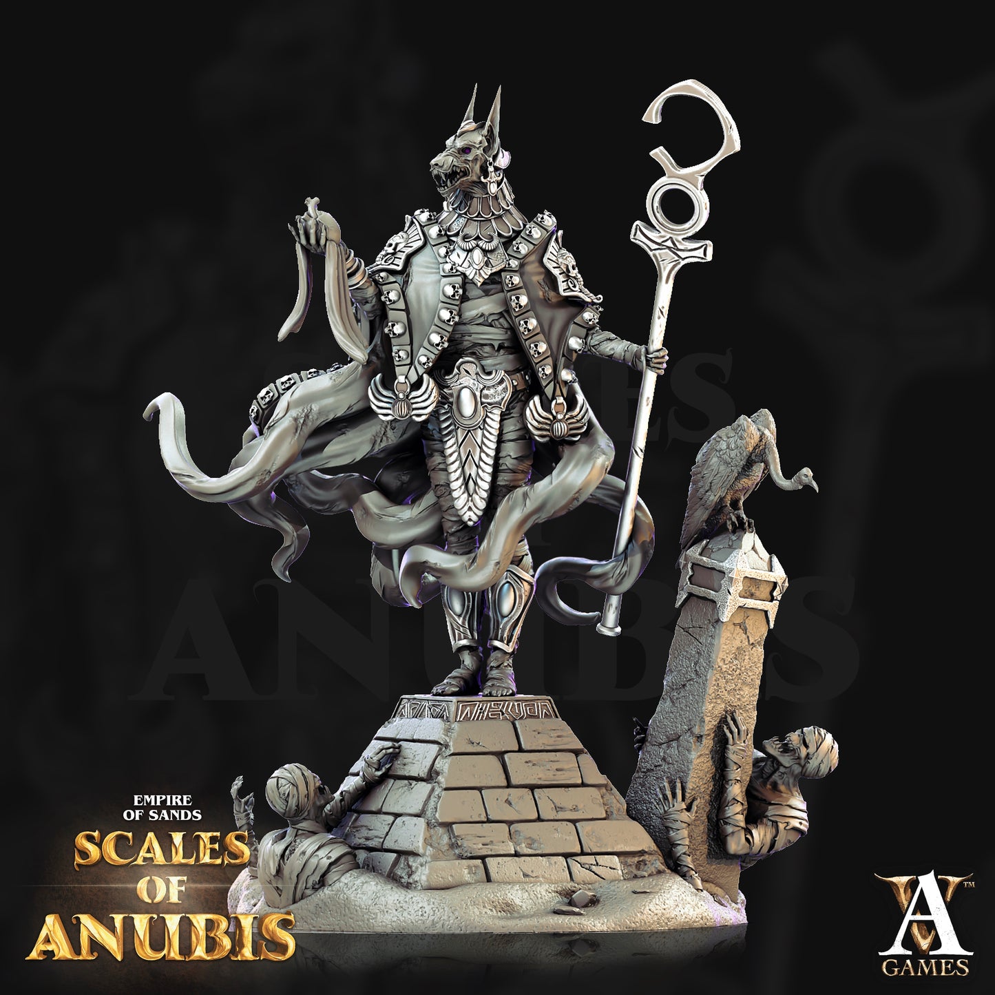 Anubian Priests - Pose 1