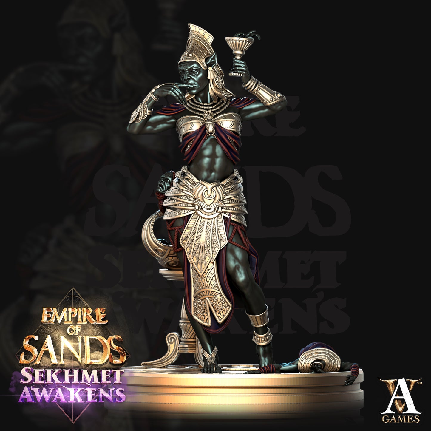 Daughter of Sekhmet - Pose 2