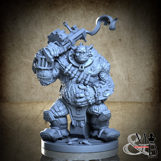 Ghakval Ghu Grunts - Pose 2 with smoke