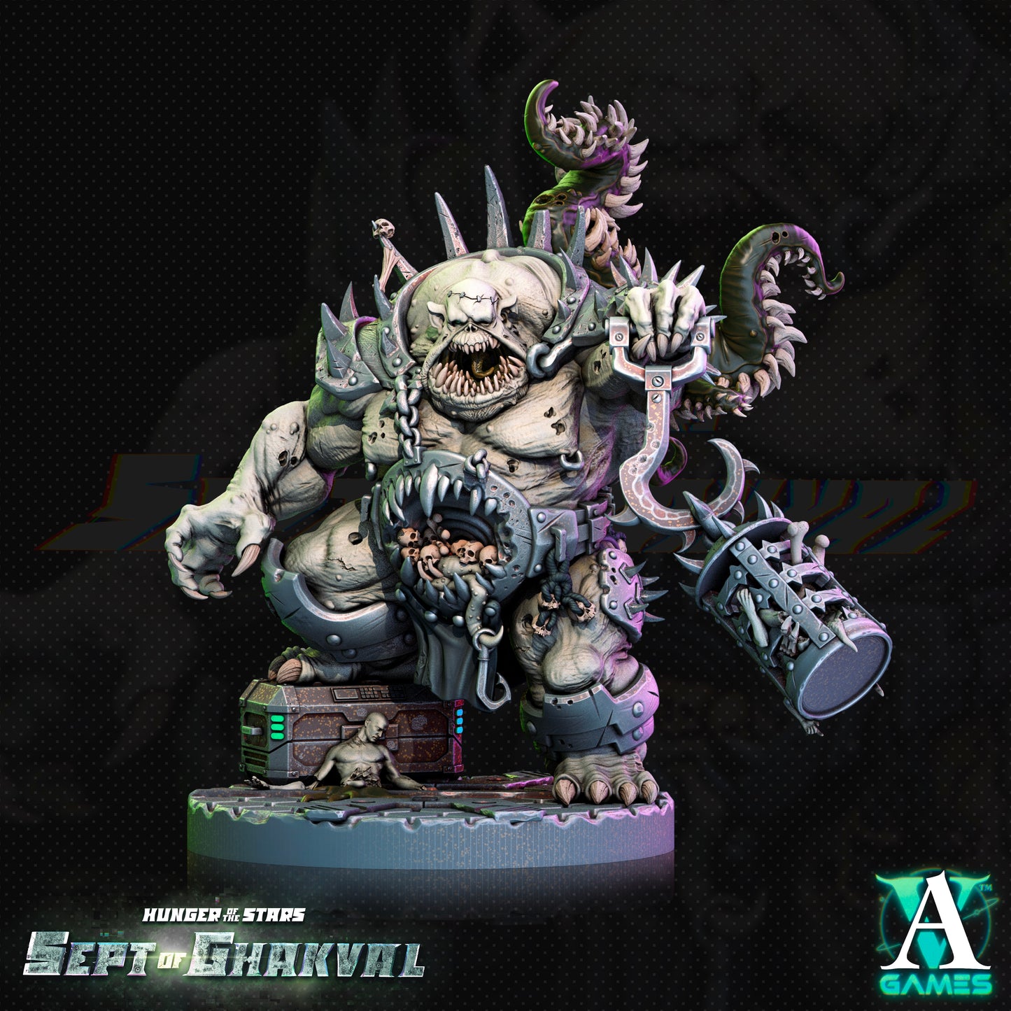 Ghakval Jailers - Pose 4 Gabbia Vuota
