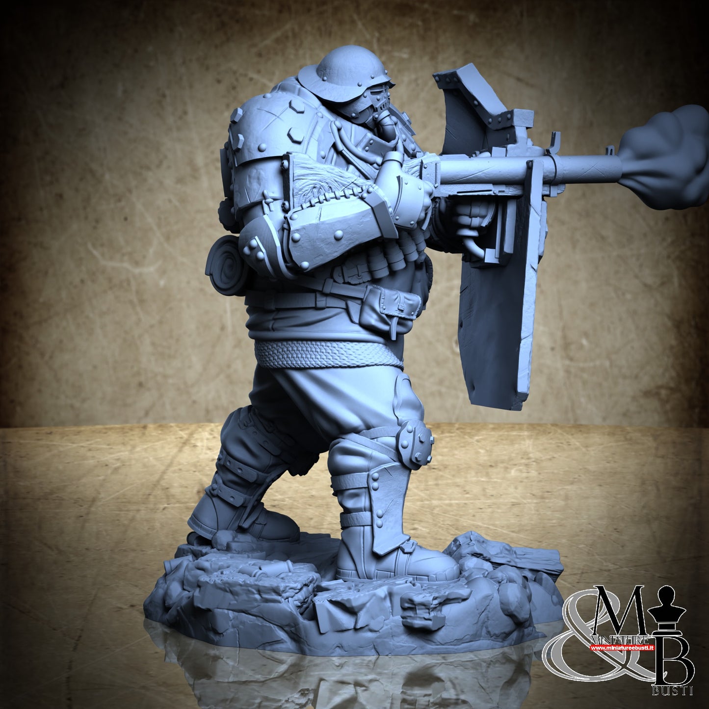 Morior Iron Guard - Pose 4 Shooting