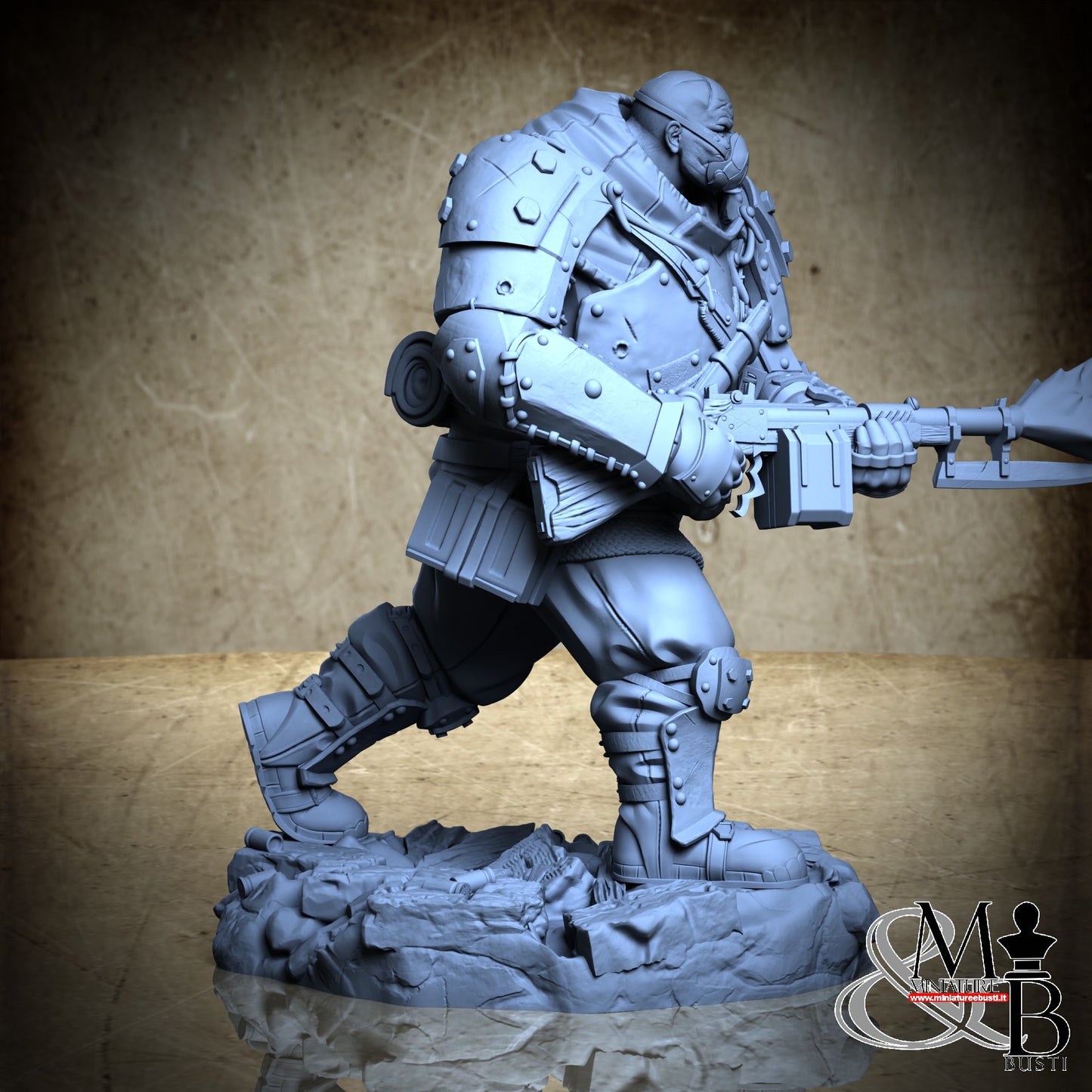 Morior Iron Guard - Pose 5 Shooting