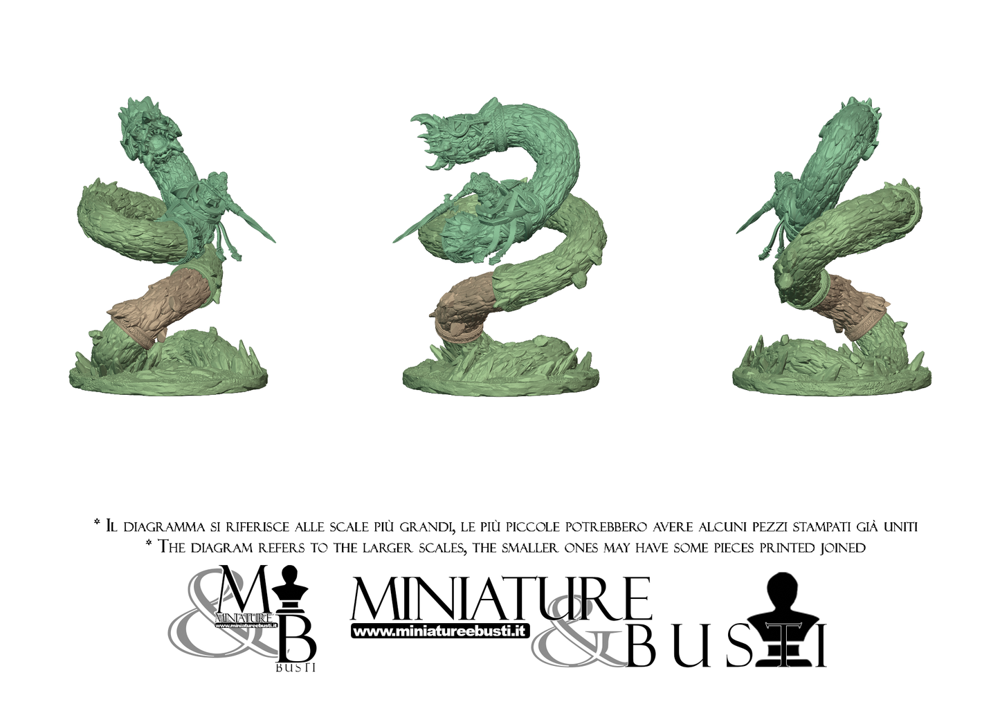 Wurm Riders - Variant 1 With Rider