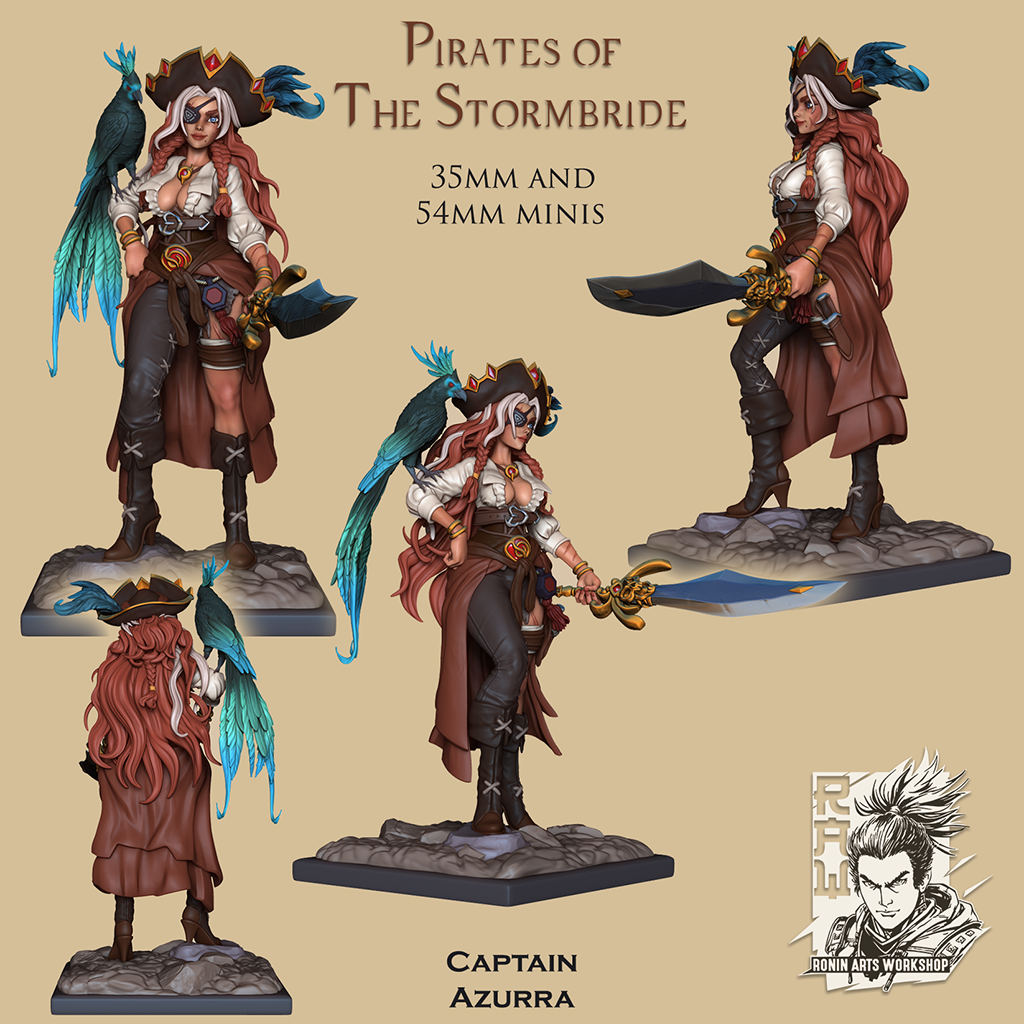 Pirate Captain Azurra