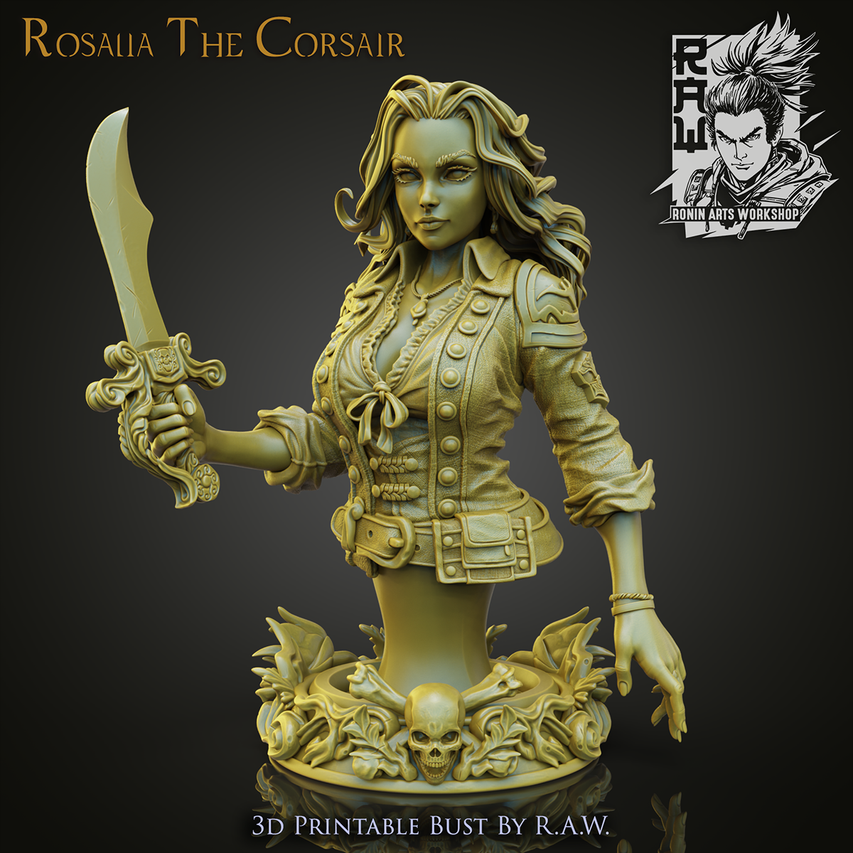 Rosalia the Corsair Bust
