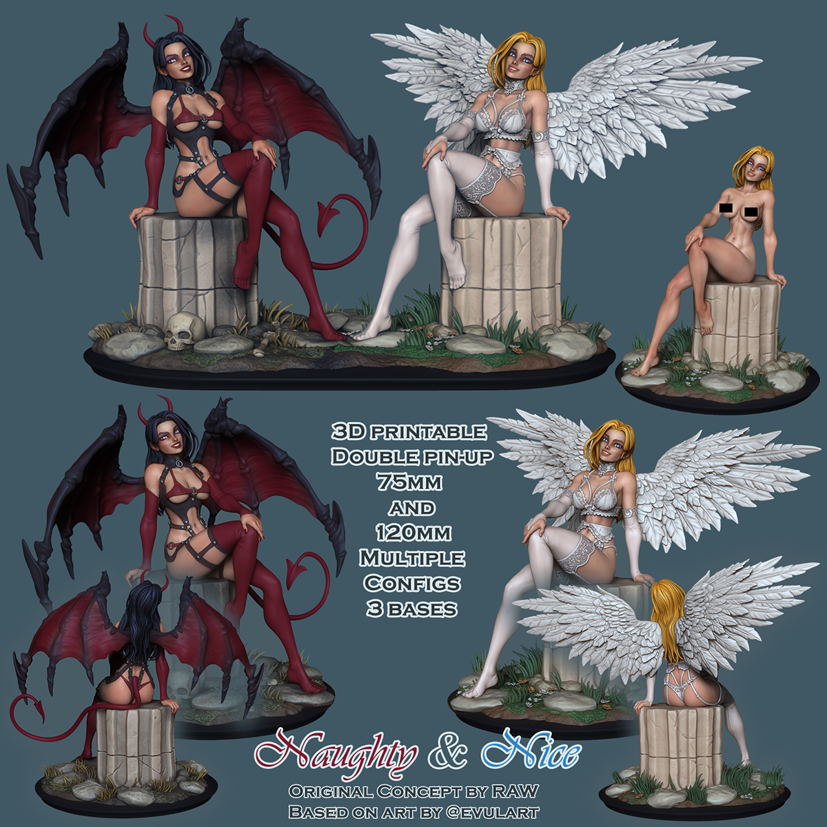 Naughty Nice - Diorama SFW