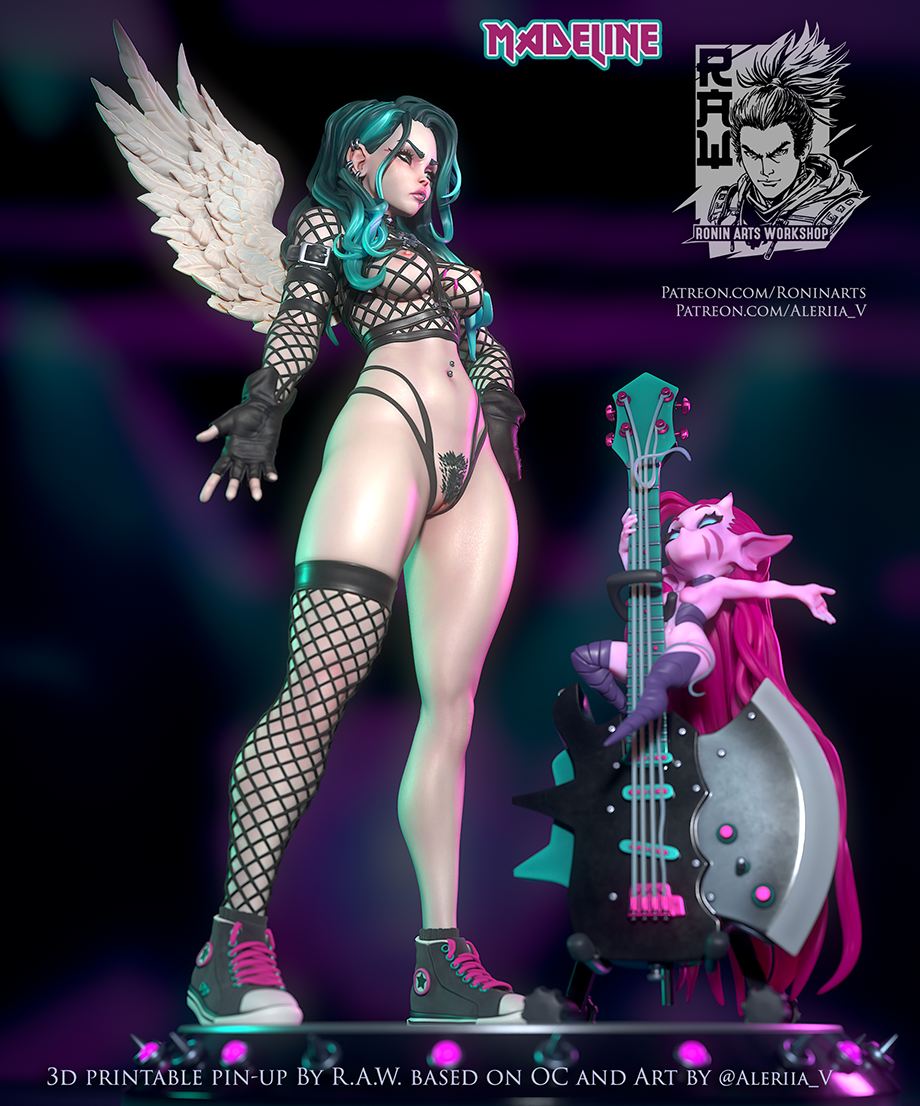 Madeline - NSFW fishnet and Imp