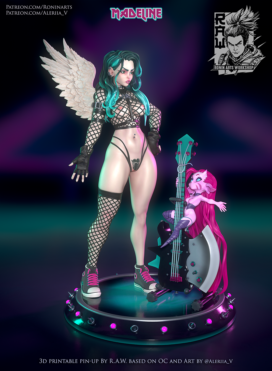 Madeline - NSFW fishnet and Imp