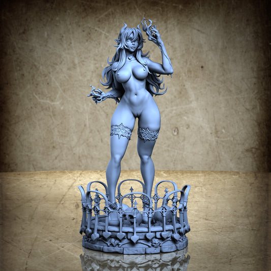 Mina - Fence, NSFW