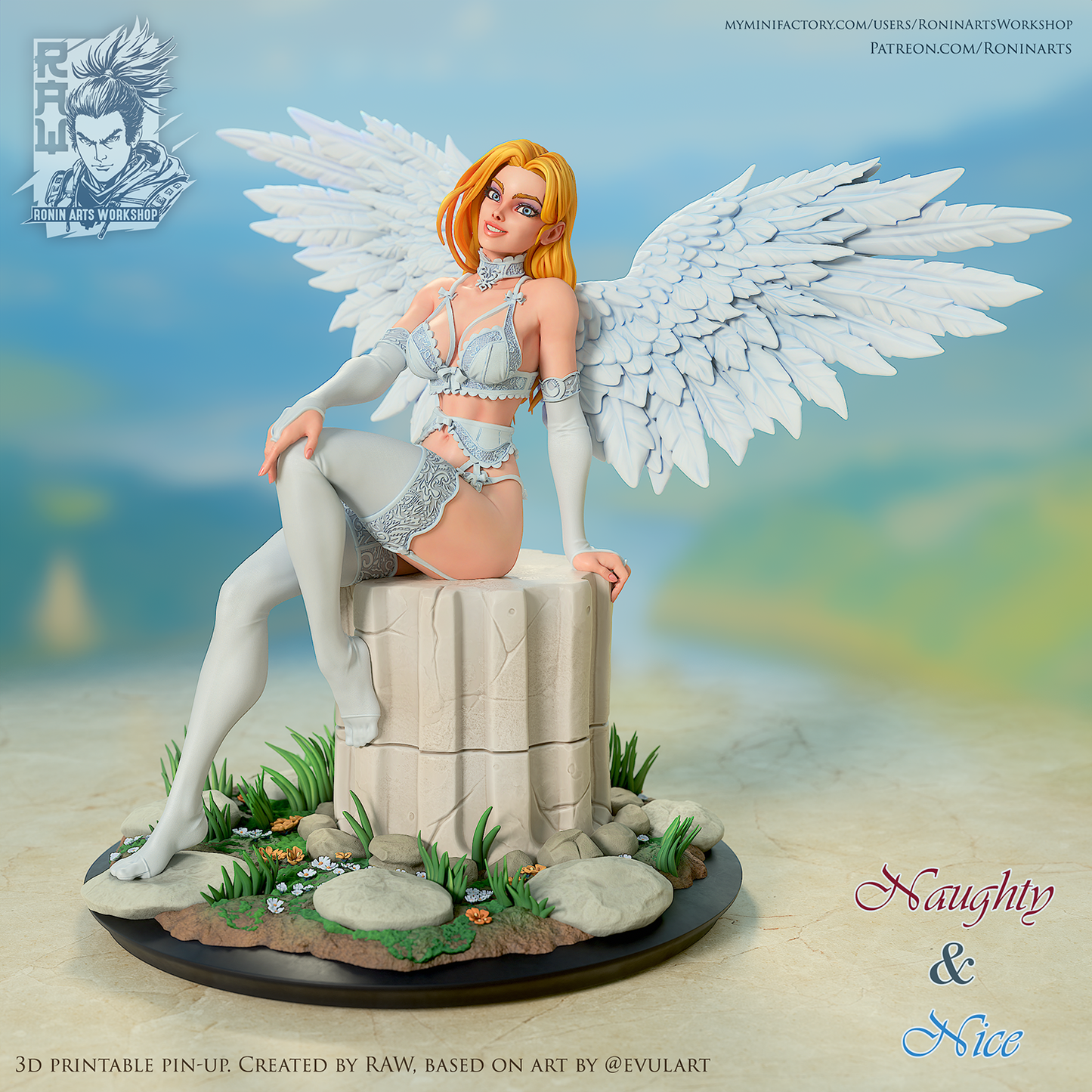 Naughty Nice - Angel SFW