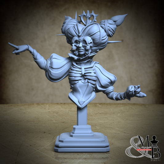 The Heartless Queen Bust