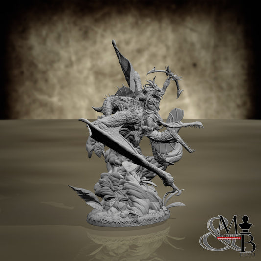 Quetzal Riders - Pose 1