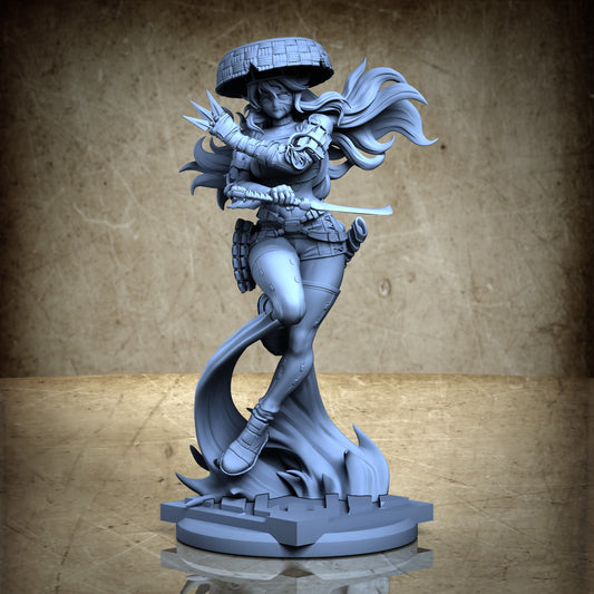 Raven Grey - No Skirt with Hat