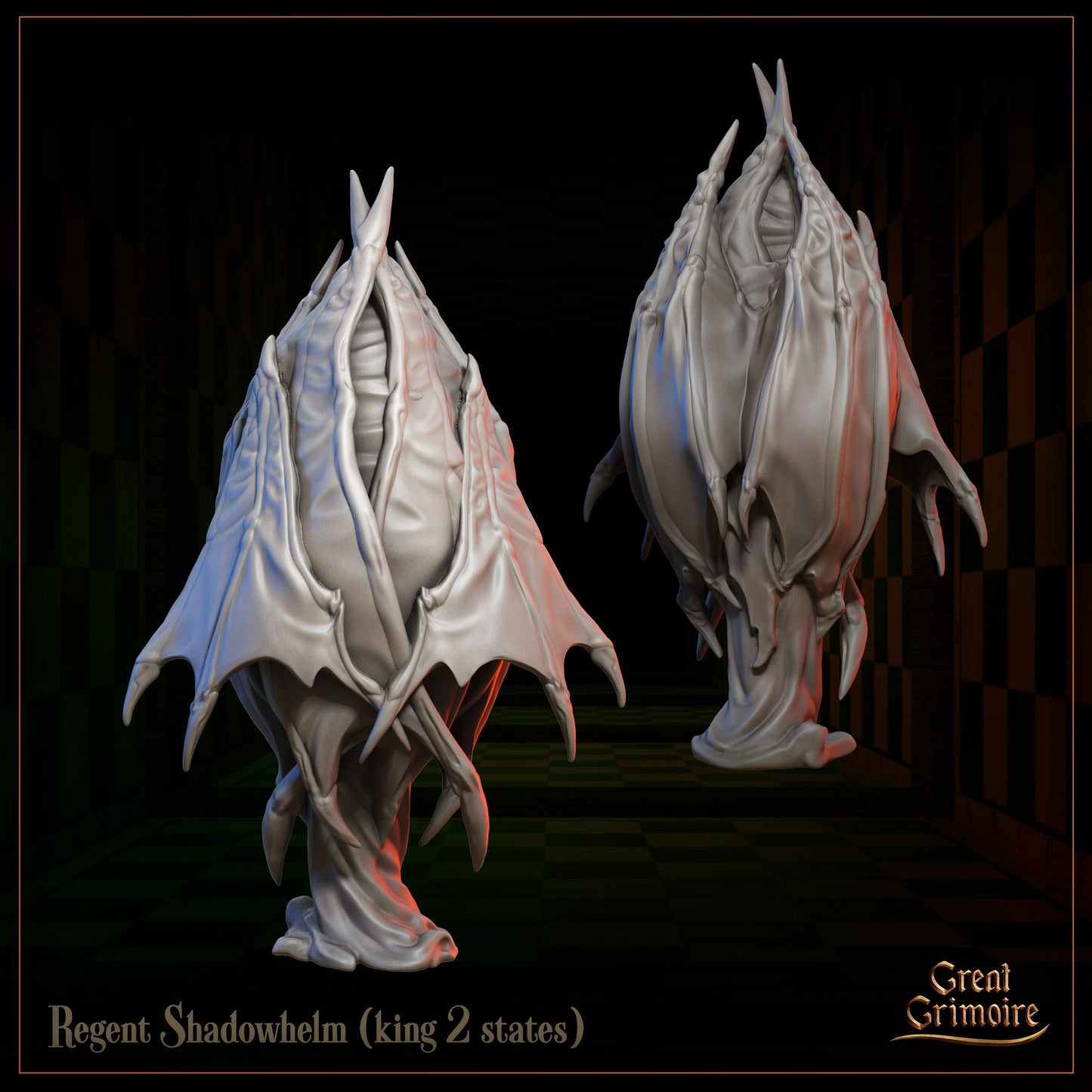 Regent Shadowhelm - Closed Wings