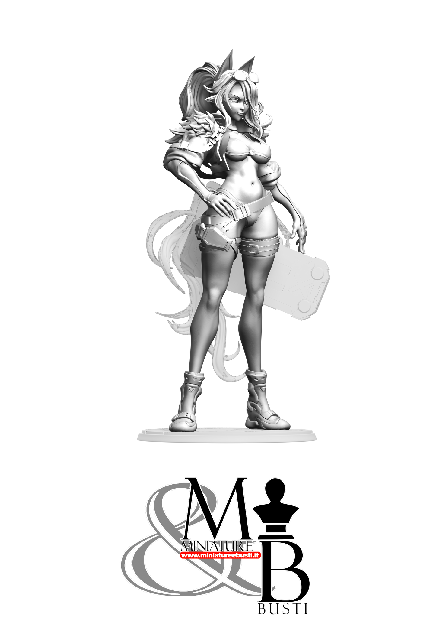 PARTE OPZIONALE - Deadmans SciFi ElfGirl - Bikini Optional Parts