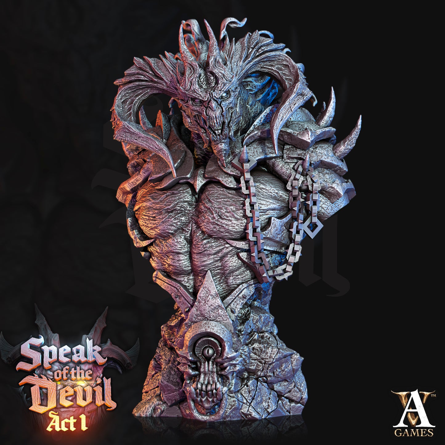 Azrael the Pit Lord - Full Figure