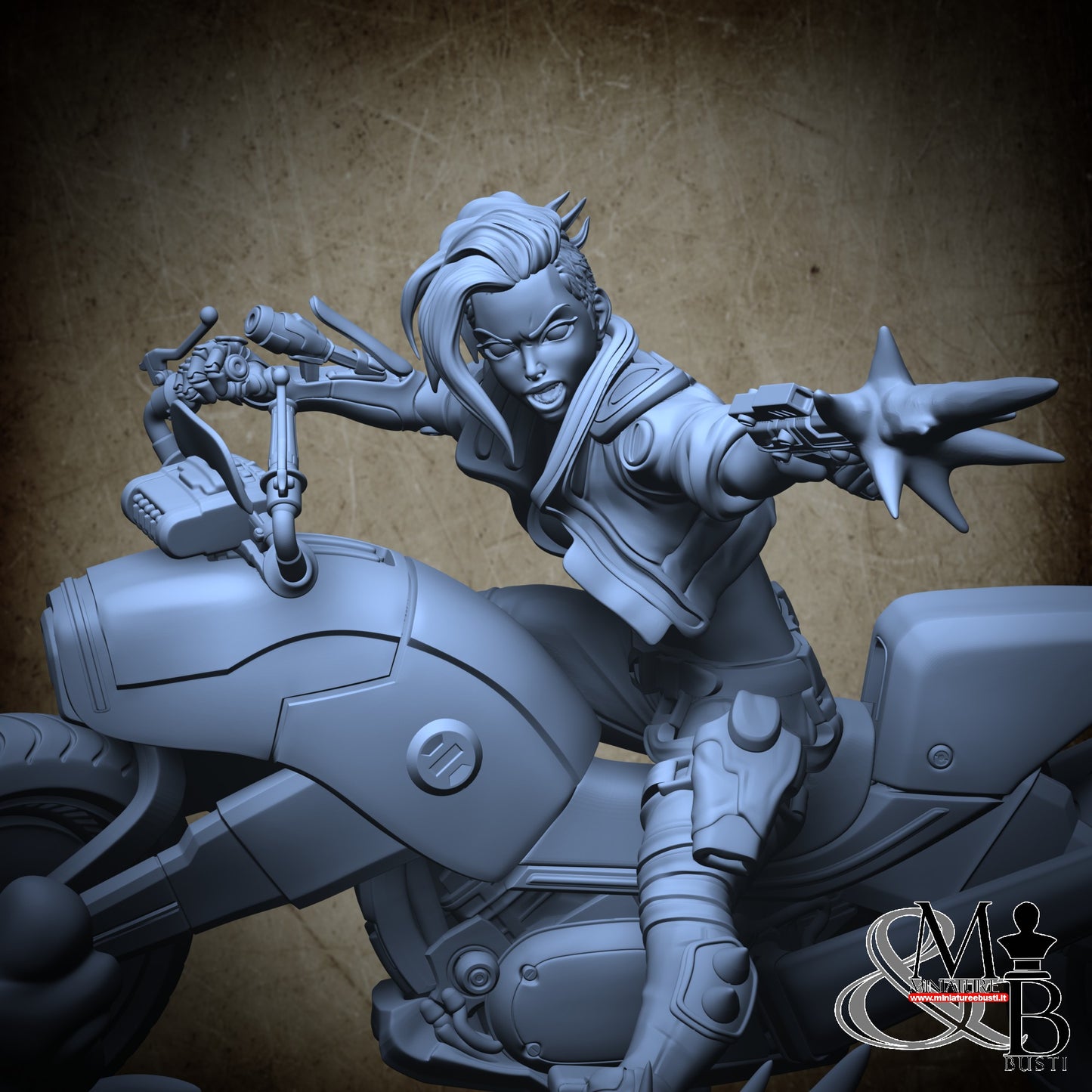 SpitfireJen Biker