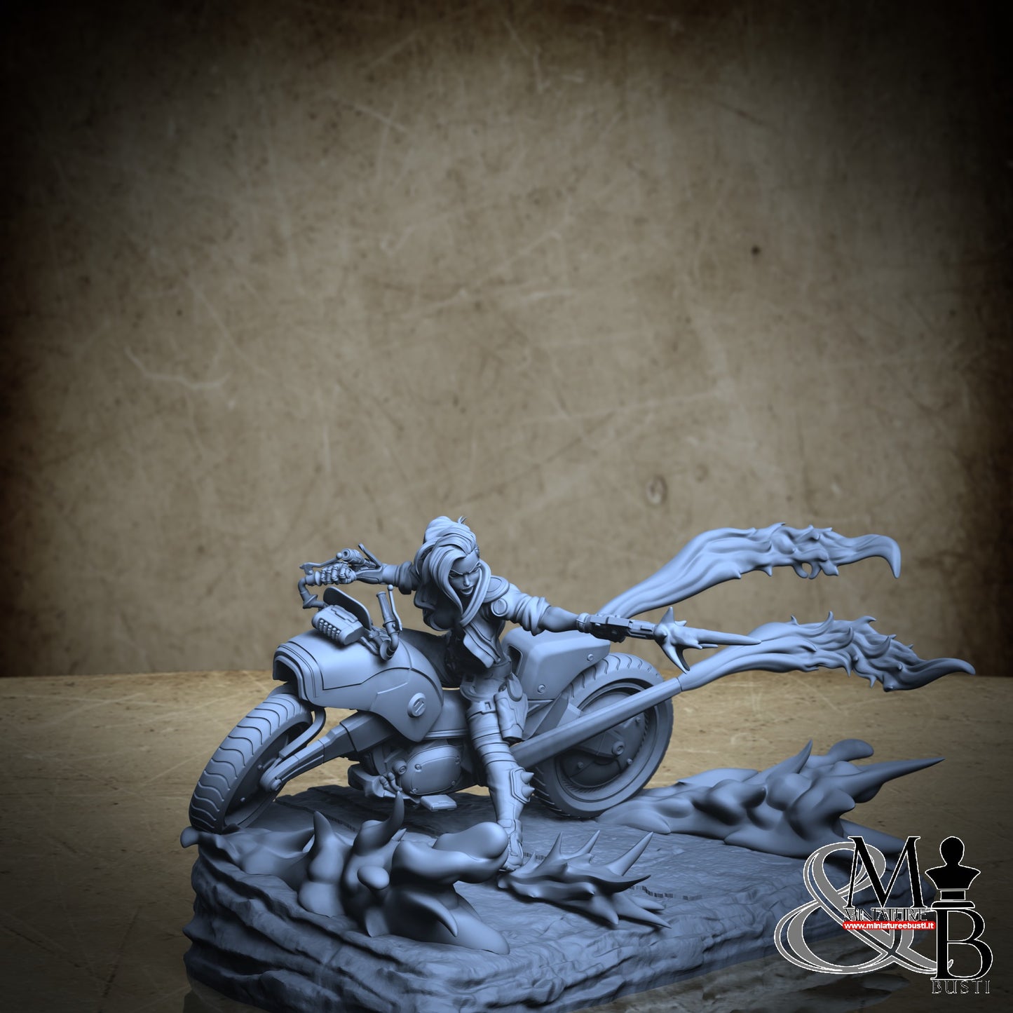 SpitfireJen Biker