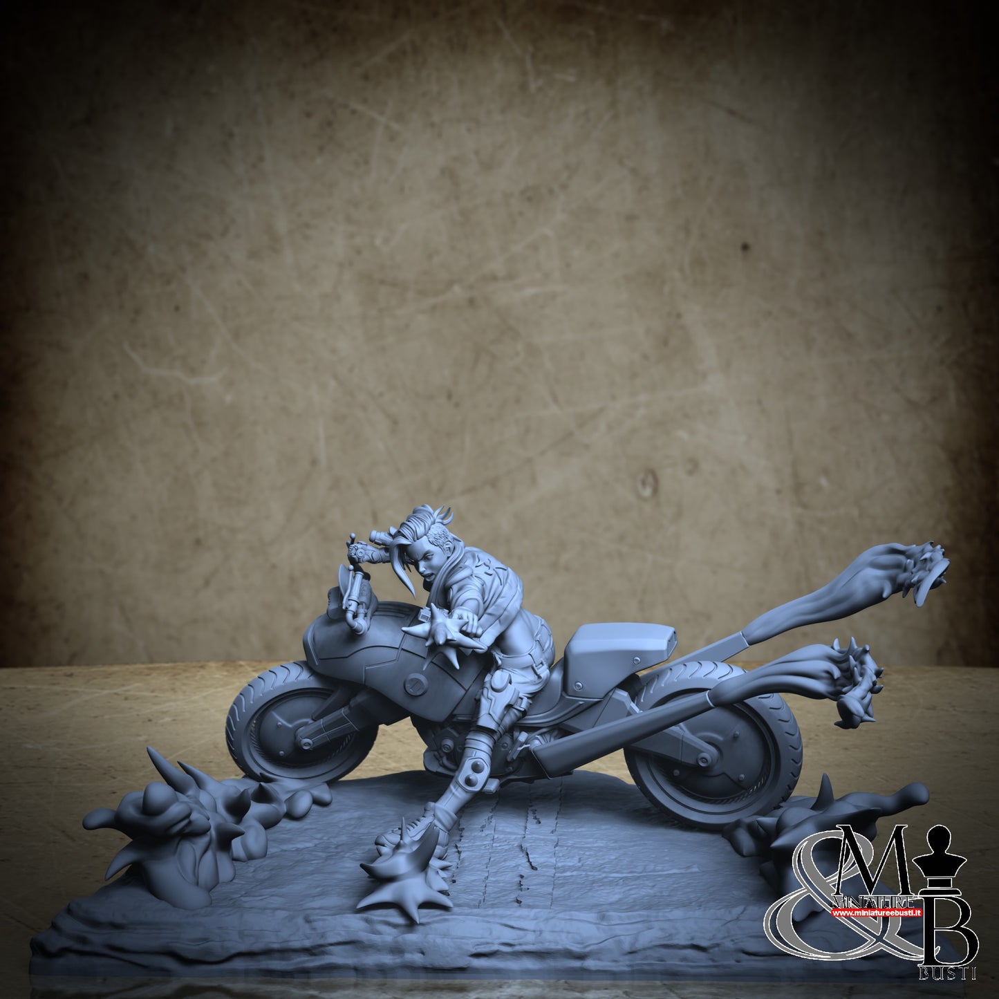 SpitfireJen Biker