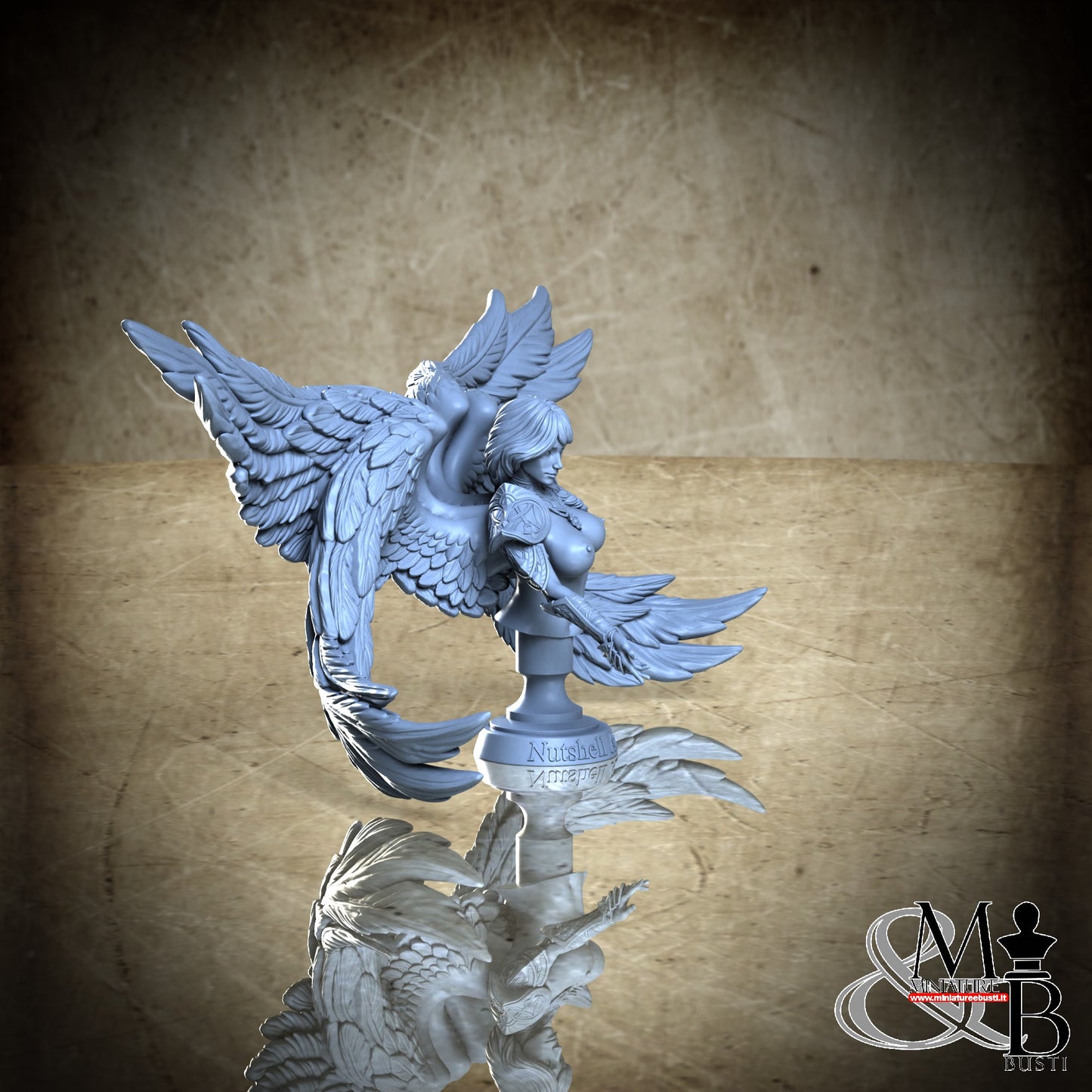Valkyrie Bust - NSFW No Helmet