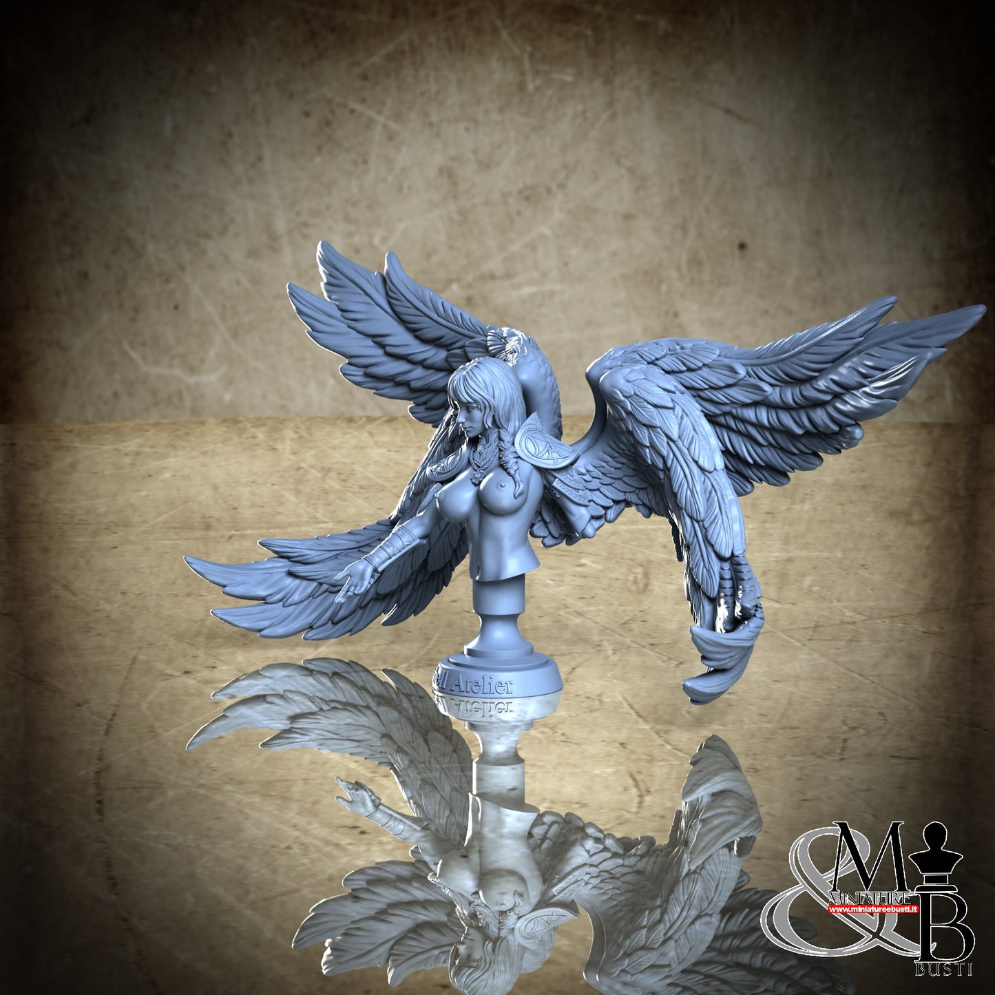 Valkyrie Bust - NSFW No Helmet