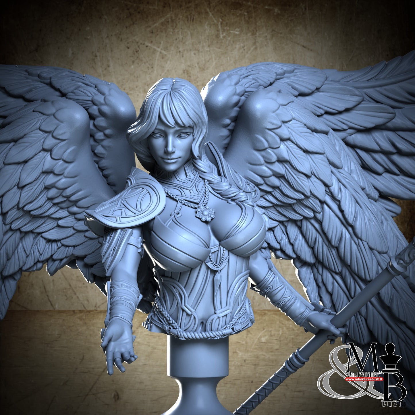 Valkyrie Bust - Clothed No Helmet