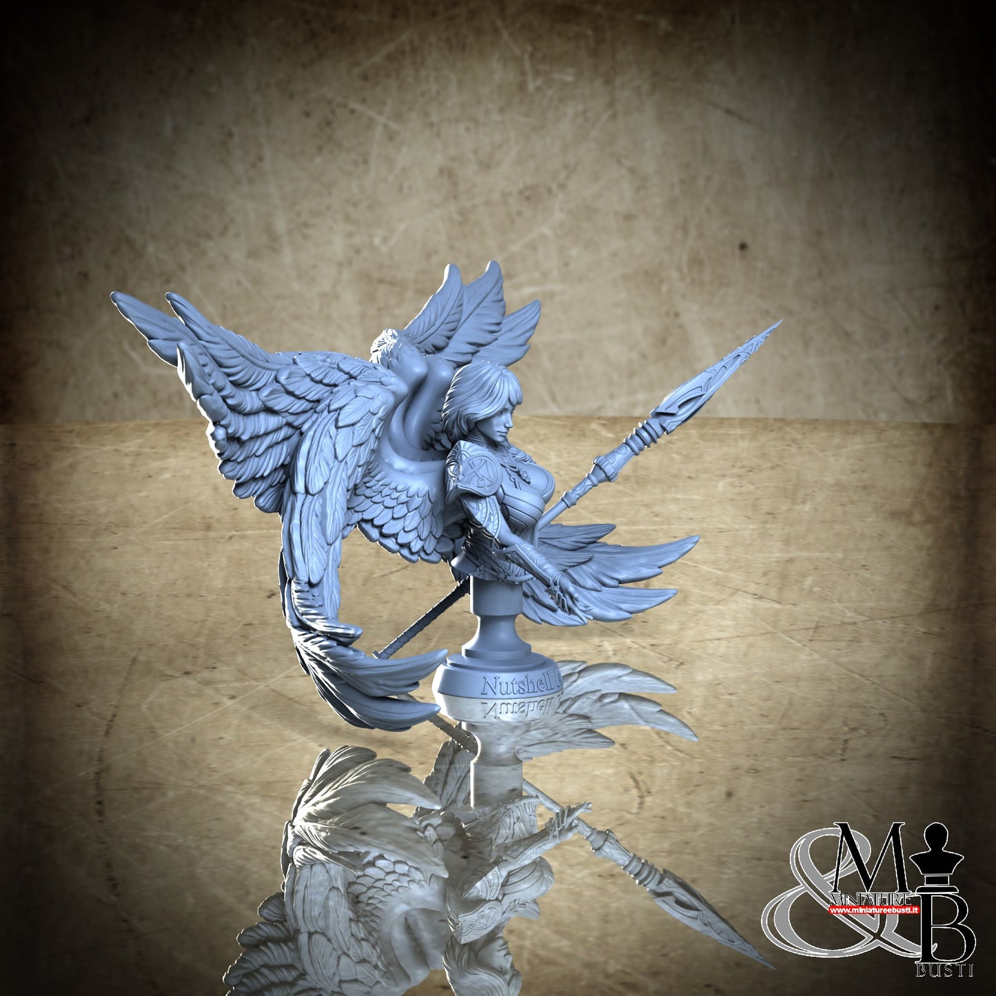 Valkyrie Bust - Clothed No Helmet