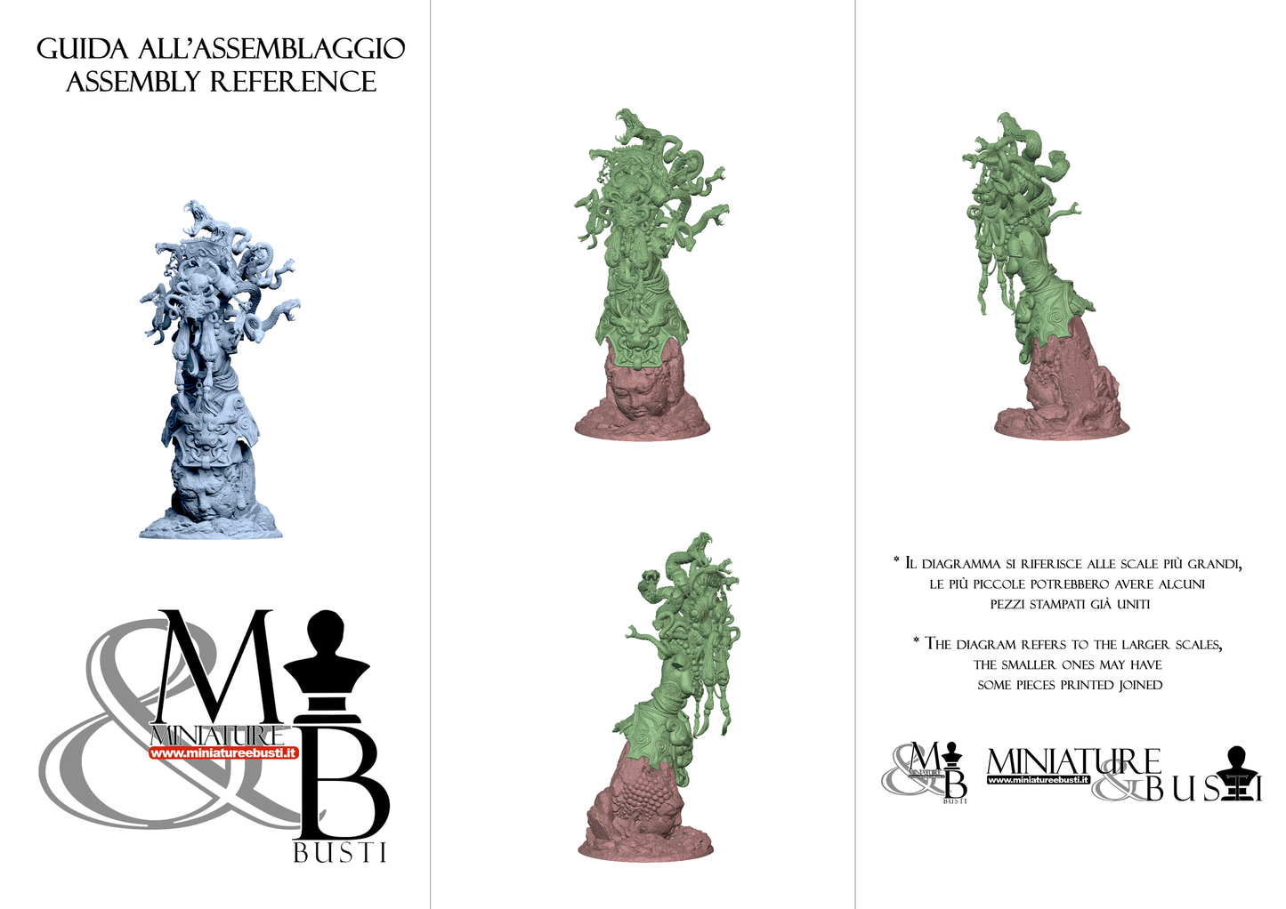 Immortal Empress Xi-Qing - Bust