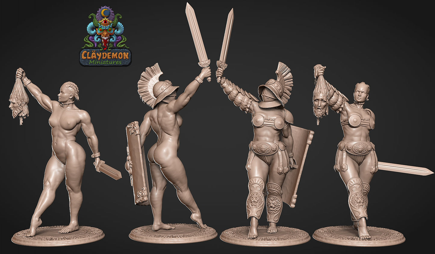 Vitruvia the gladiatrix - SFW Helmet