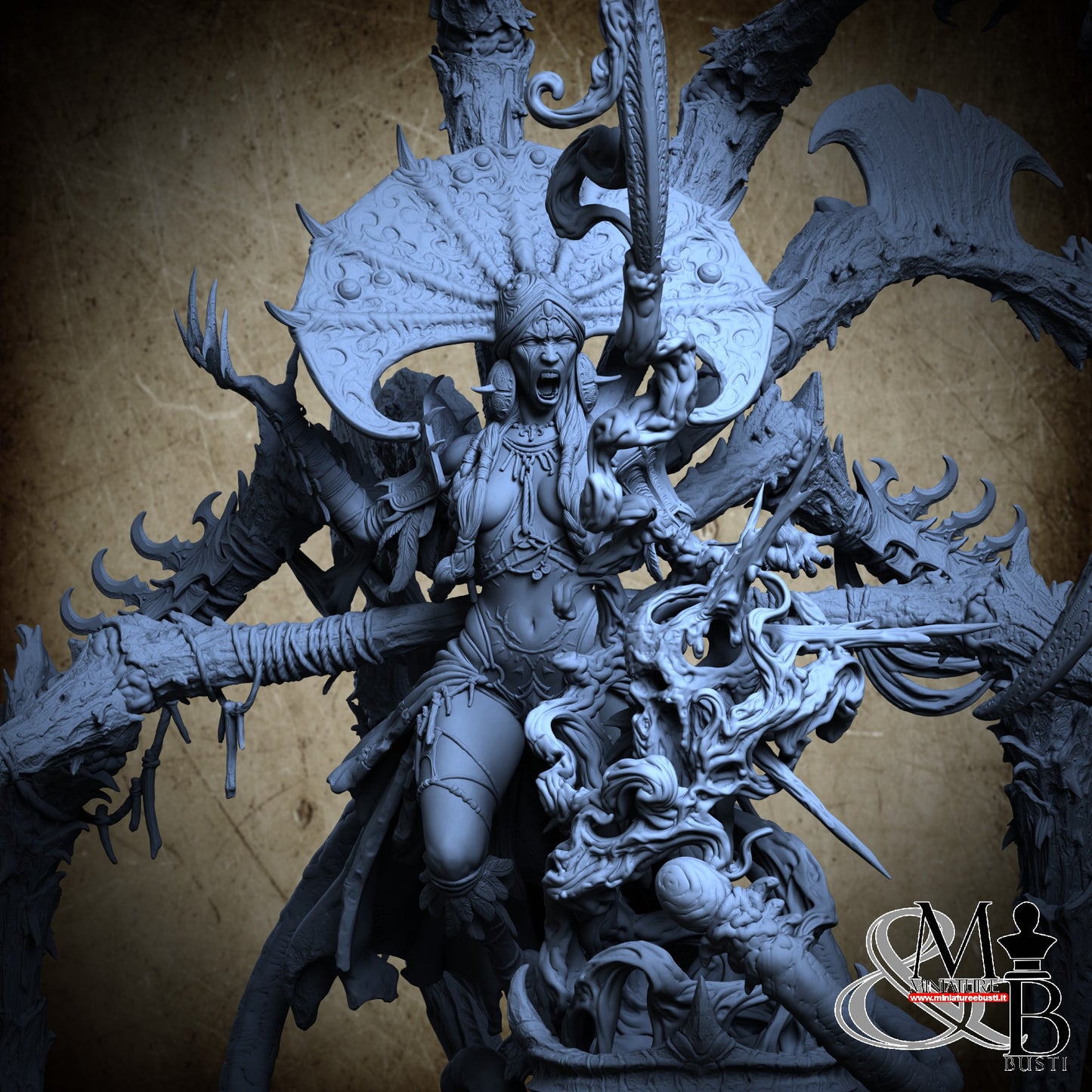 Azalydh Vesperys - Voidblood Harbinger - Standard Base