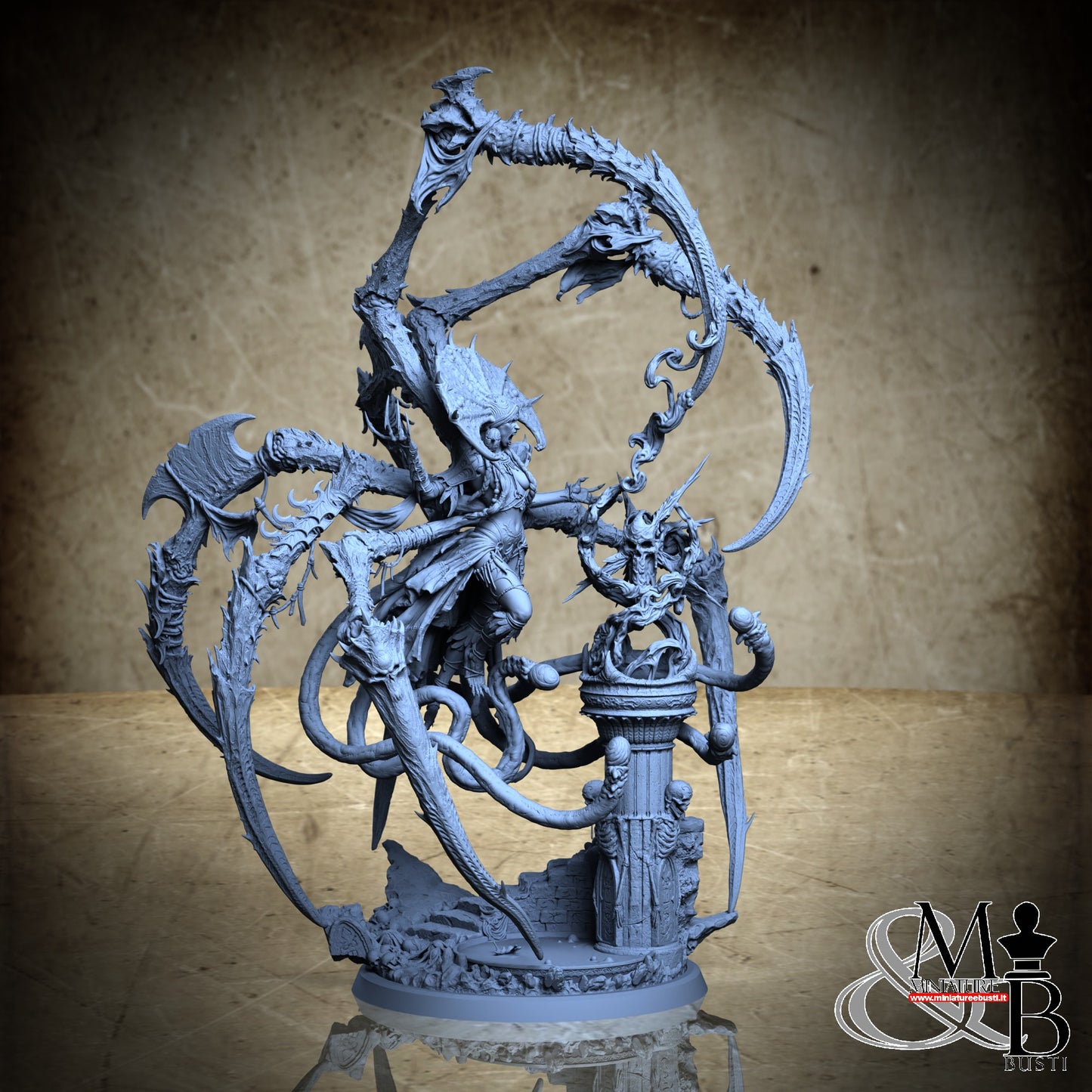 Azalydh Vesperys - Voidblood Harbinger - Standard Base