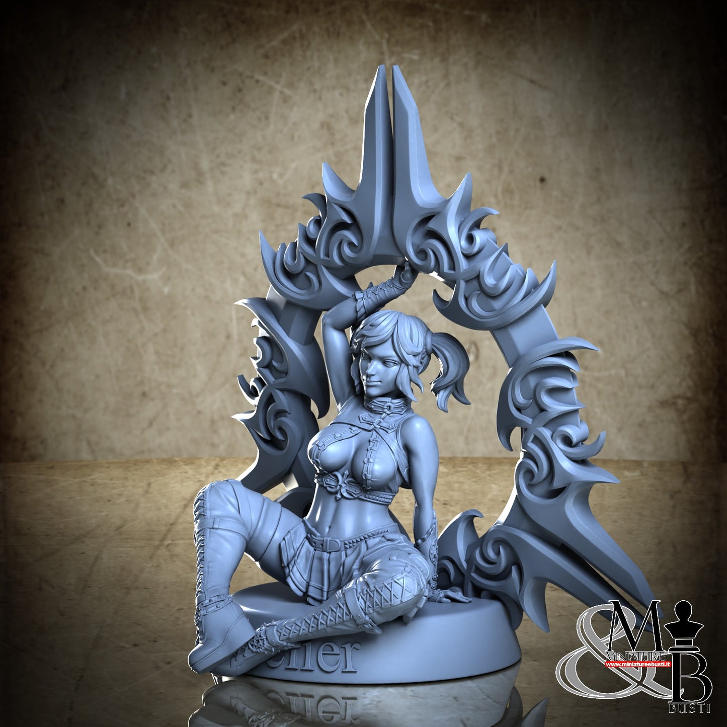 Chakram Girl - Clothed