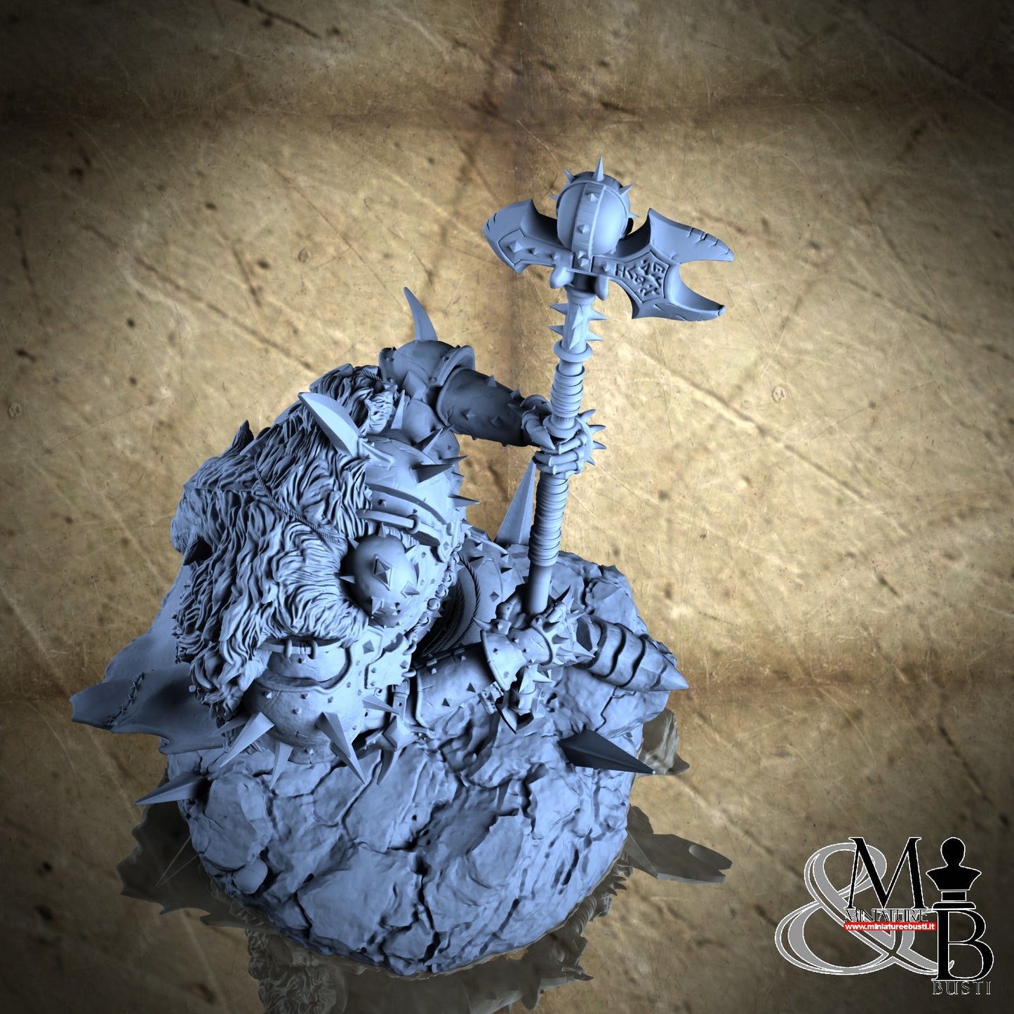 Blessed Champions of Gorkal (Pose 1) - Hammer