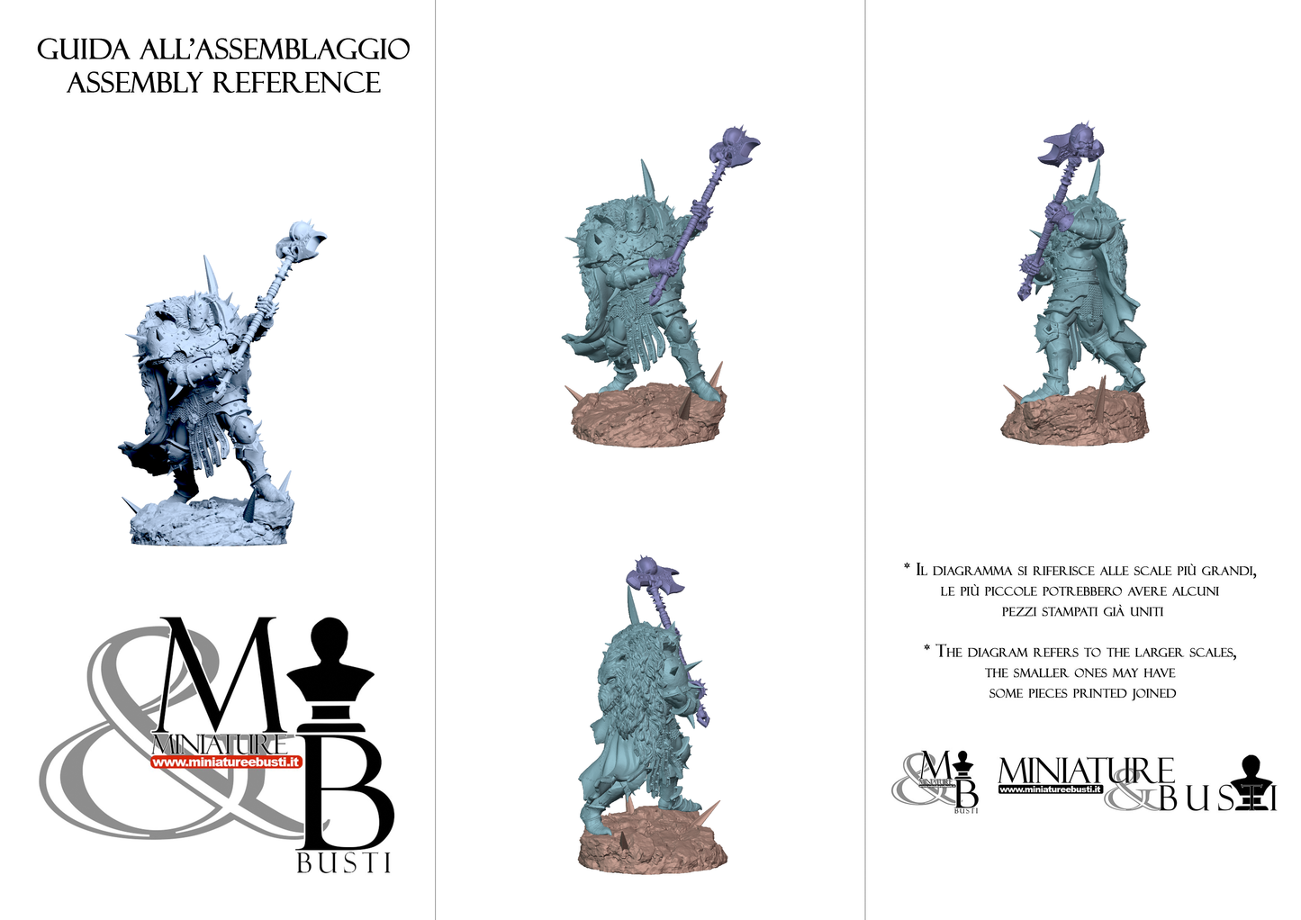 Blessed Champions of Gorkal (Pose 1) - Hammer