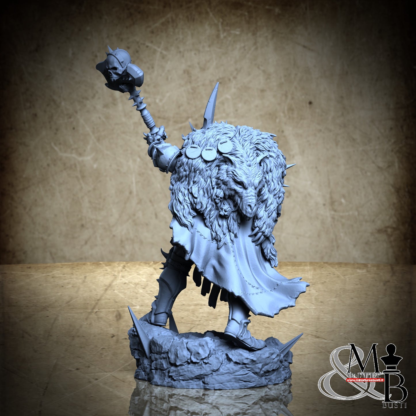 Blessed Champions of Gorkal (Pose 1) - Hammer