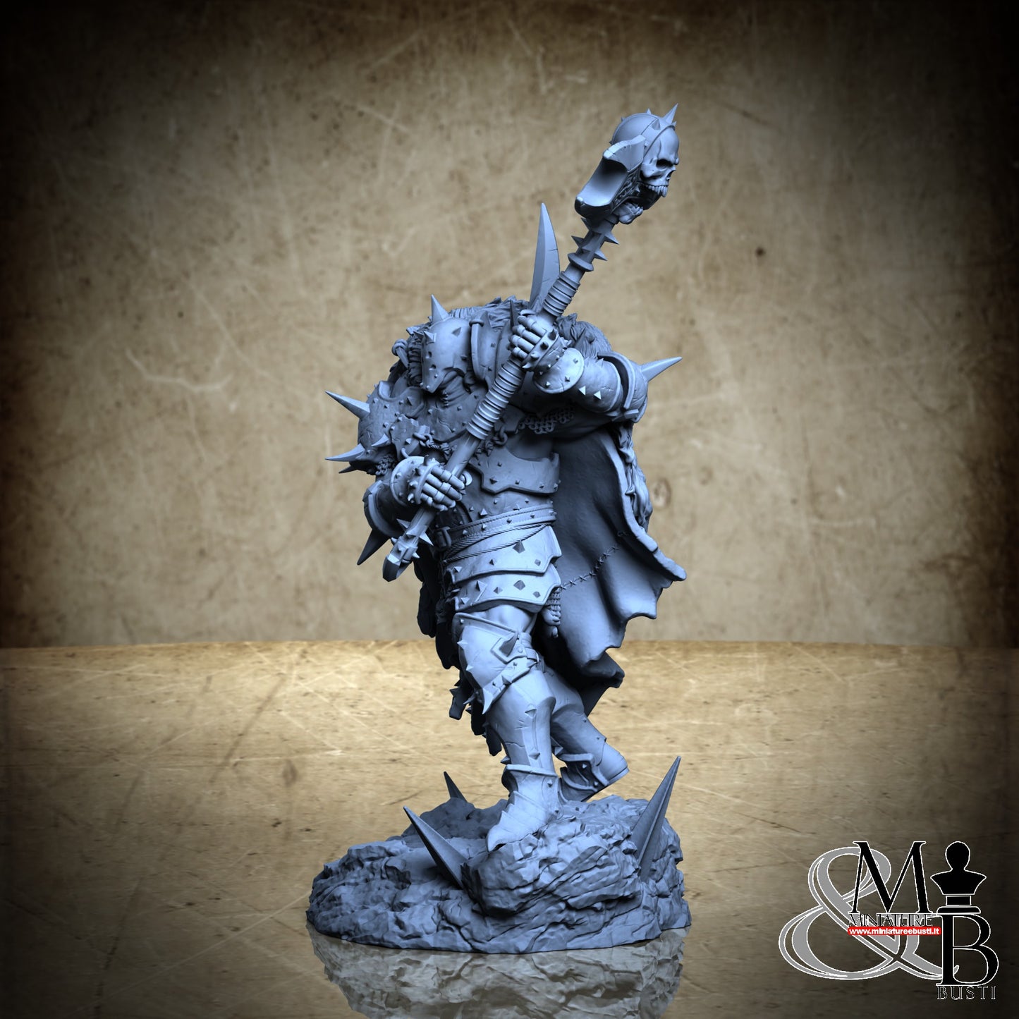 Blessed Champions of Gorkal (Pose 1) - Hammer