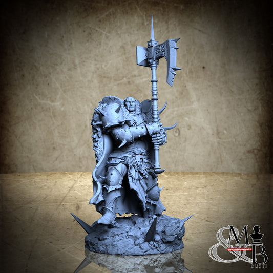 Blessed Champions of Gorkal (Pose 3) - Axe