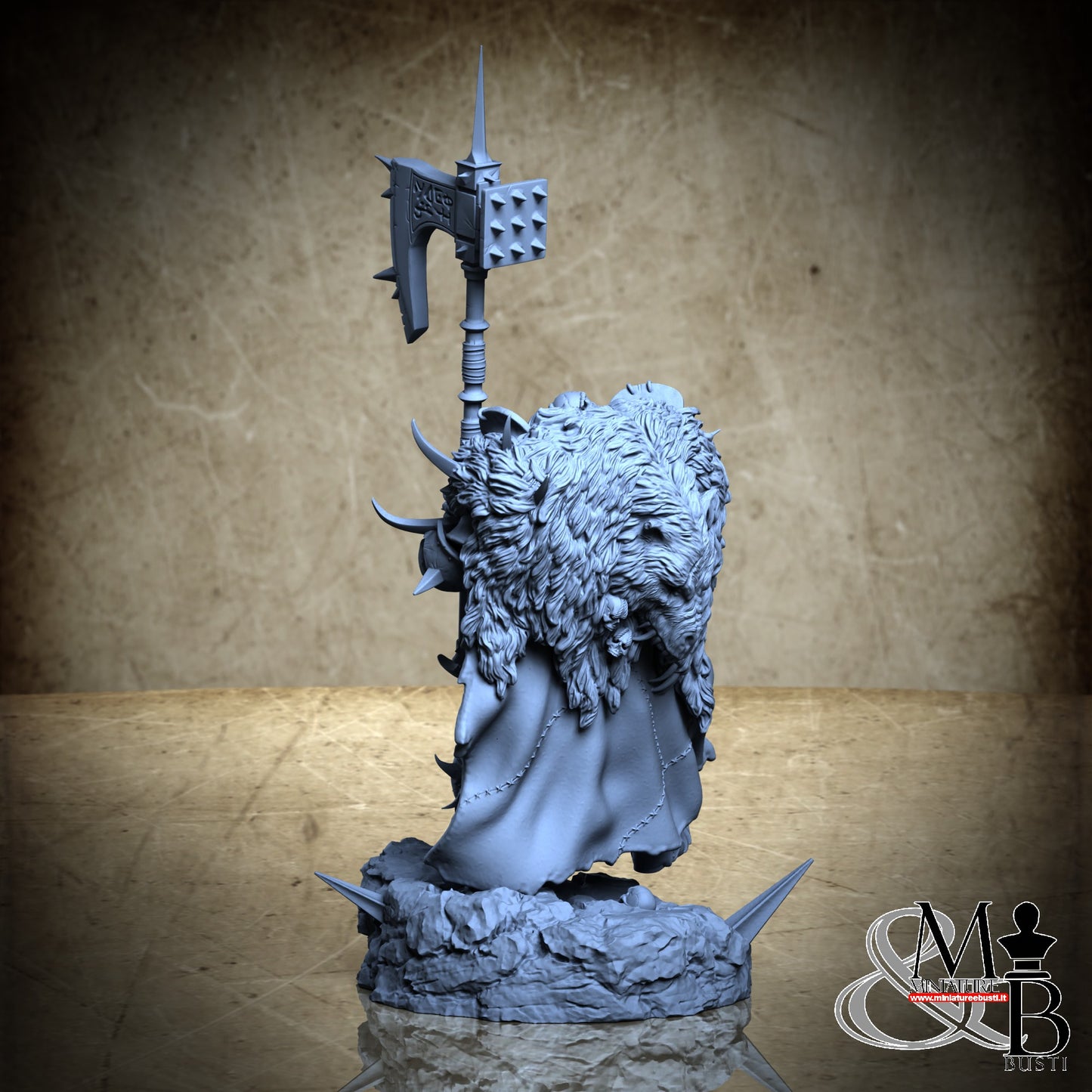 Blessed Champions of Gorkal (Pose 3) - Axe