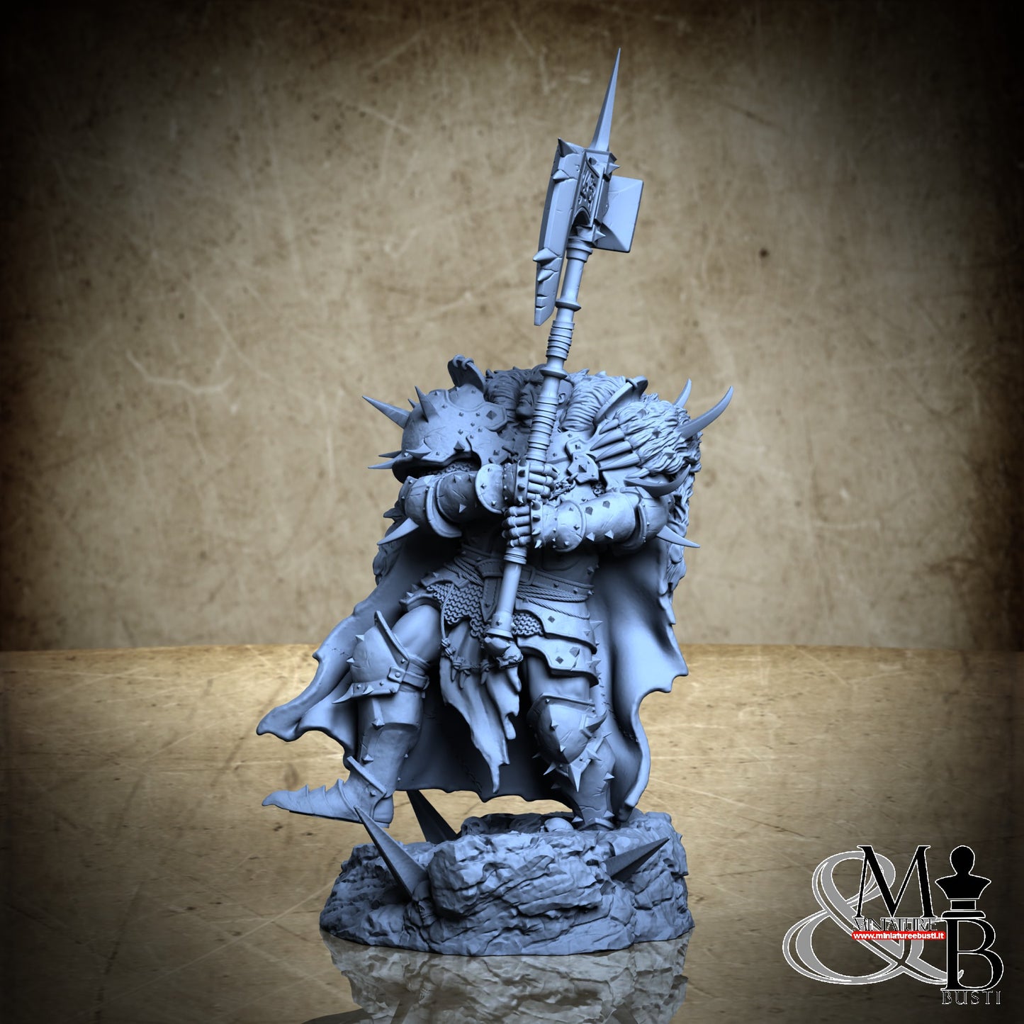 Blessed Champions of Gorkal (Pose 3) - Axe