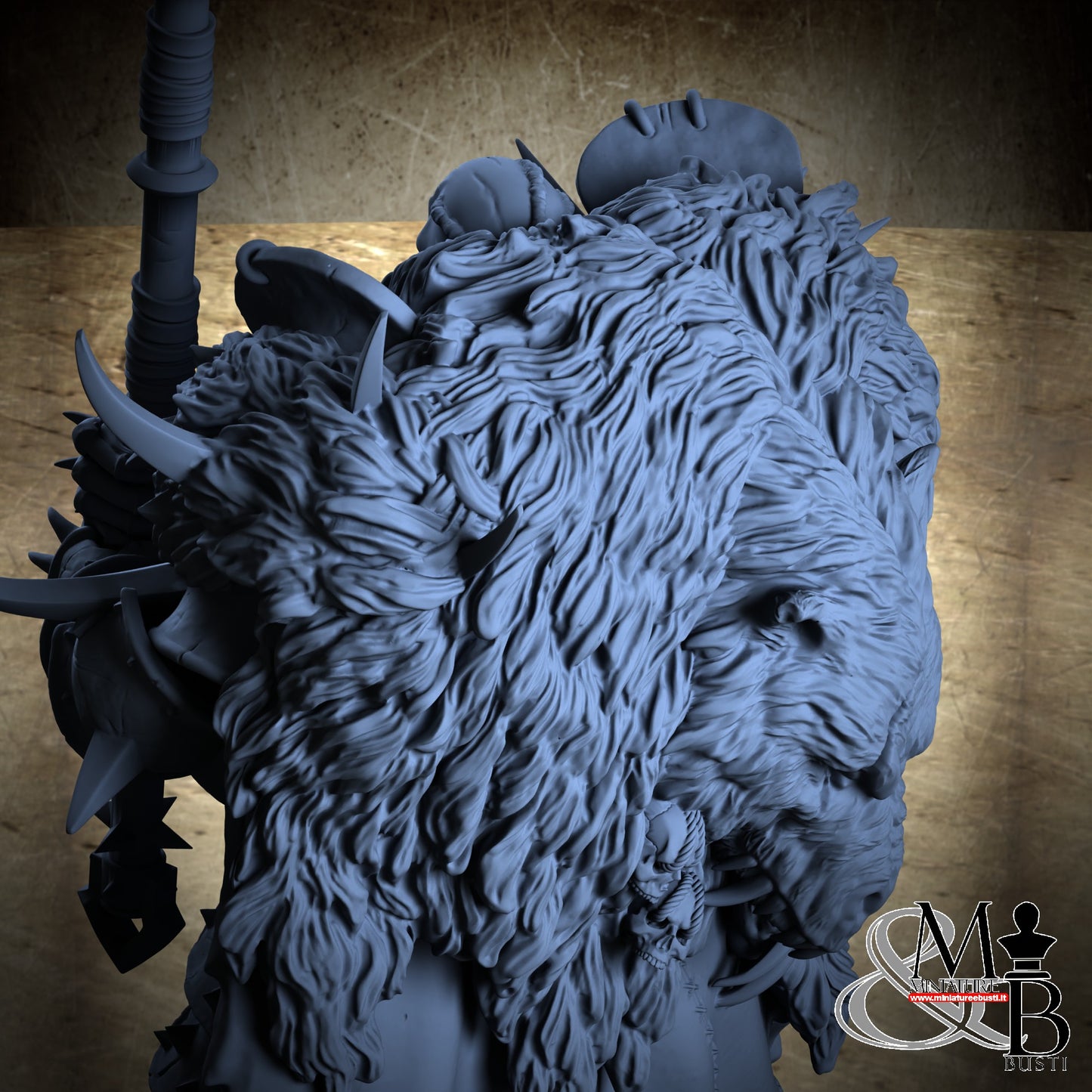 Blessed Champions of Gorkal (Pose 3) - Hammer
