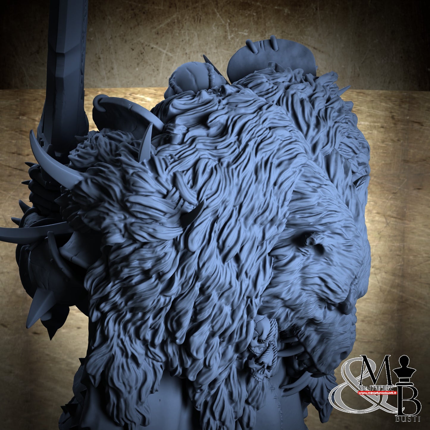 Blessed Champions of Gorkal (Pose 3) - Sword