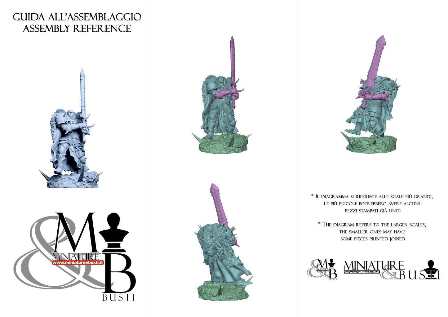 Blessed Champions of Gorkal (Pose 3) - Sword