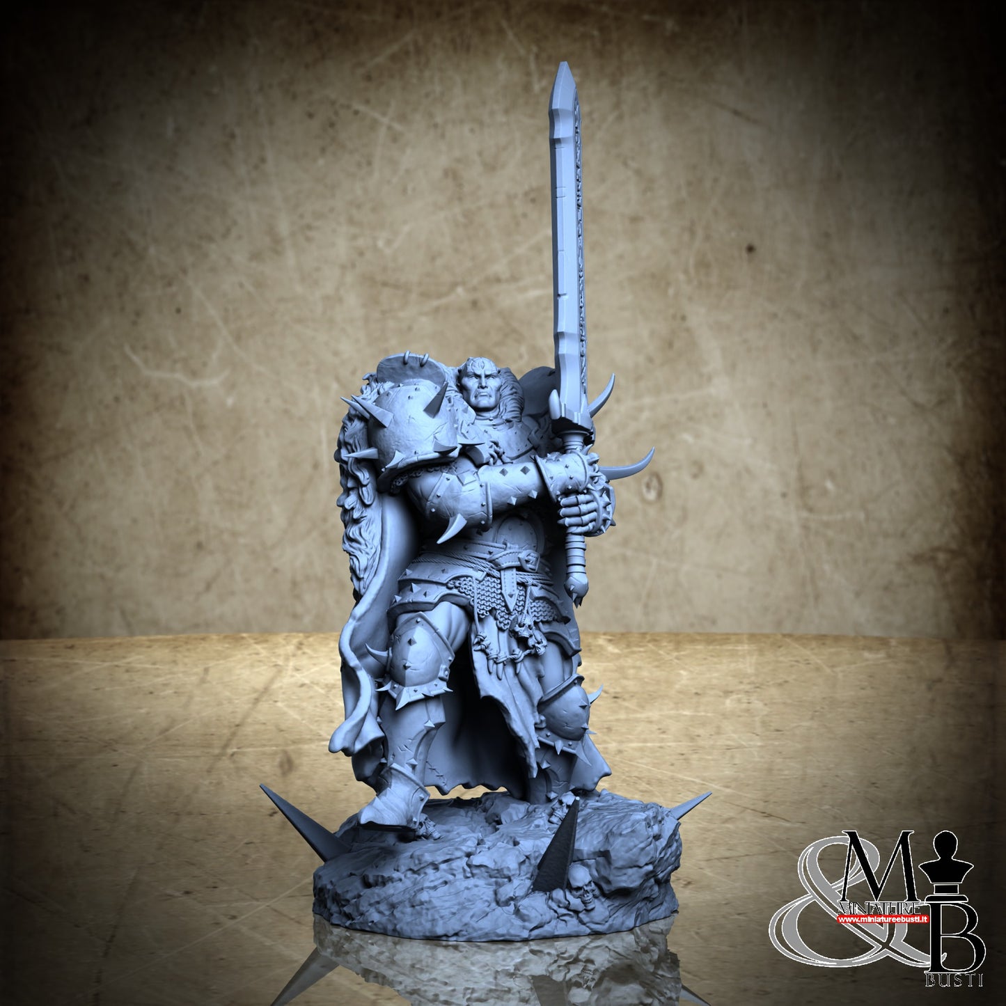 Blessed Champions of Gorkal (Pose 3) - Sword