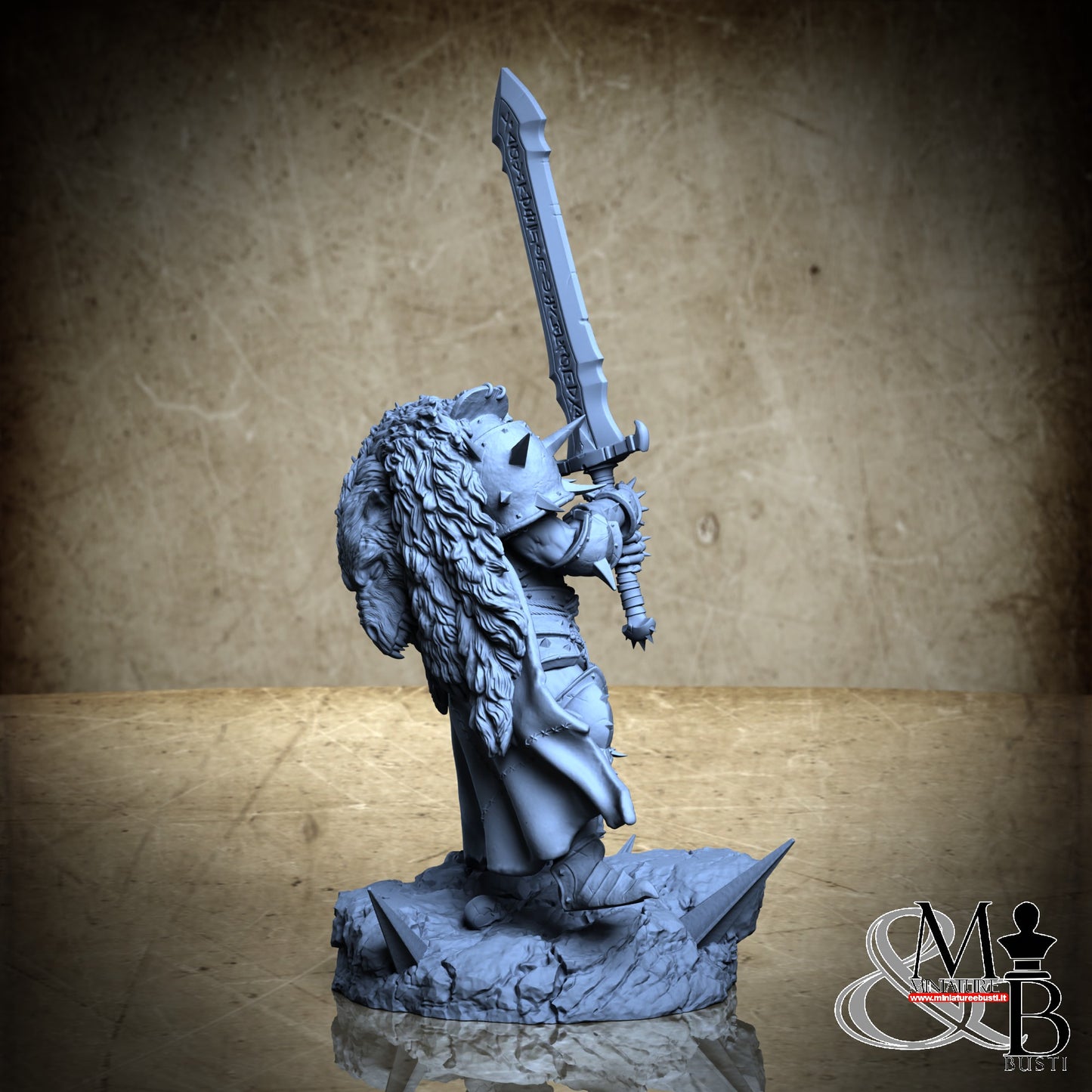 Blessed Champions of Gorkal (Pose 3) - Sword