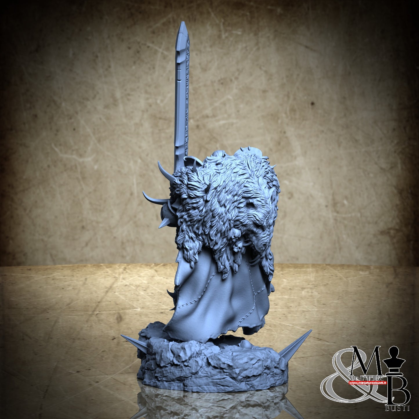 Blessed Champions of Gorkal (Pose 3) - Sword